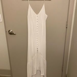White Midi/Maxi Dress, Size Medium